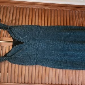 Green Emerald Shimmered Dress